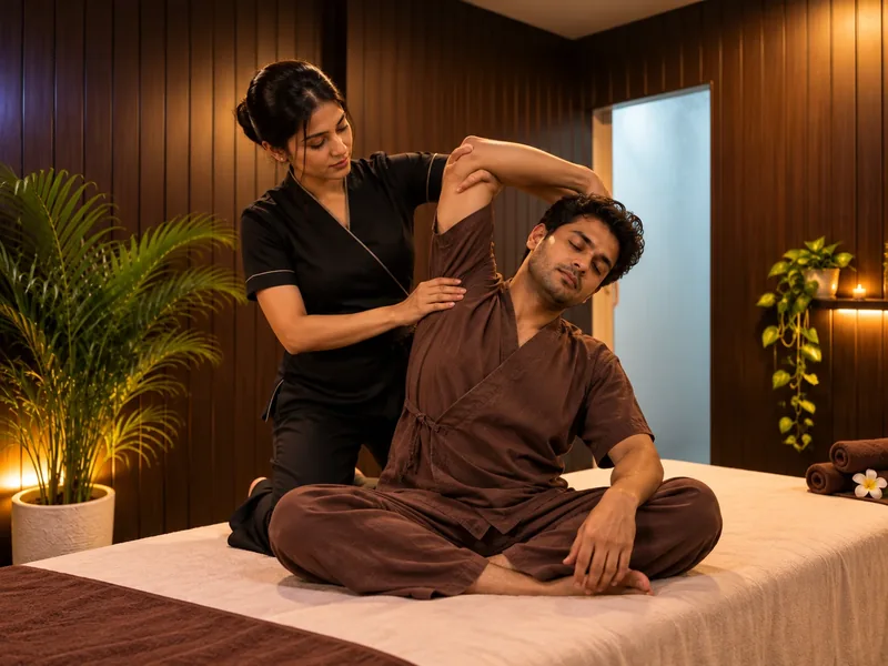 Thai Massage service illustration